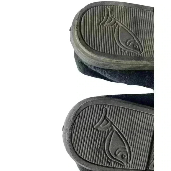 Black Canvas Blowfish Flats  Size 7 - Picture 4 of 6